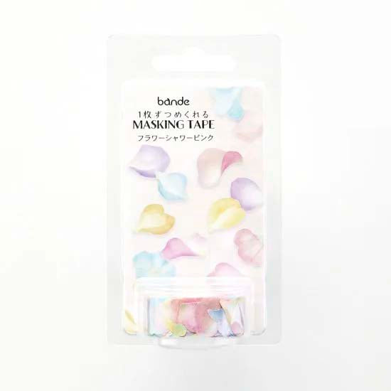 Bande | Pegatinas en Rollo Flower Shower Pink