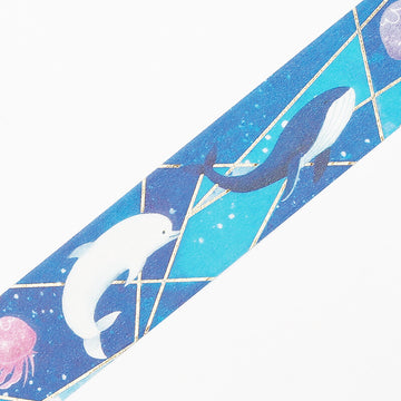 BGM | Foil Tile Art Marine Washi Tape