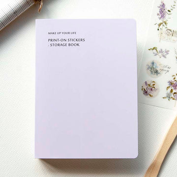 Mu Lifestyle | Carpeta Para Guardar Pegatinas Transferibles Light Purple