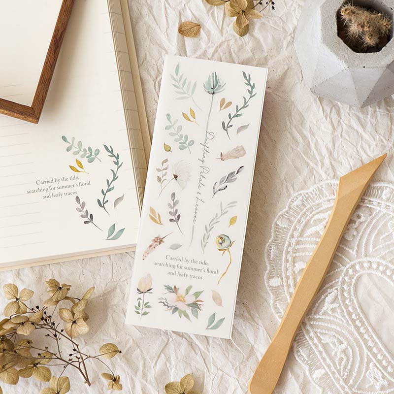 MU LifeStyle | Pegatinas Transferibles On Hand 002 Drifting Petals