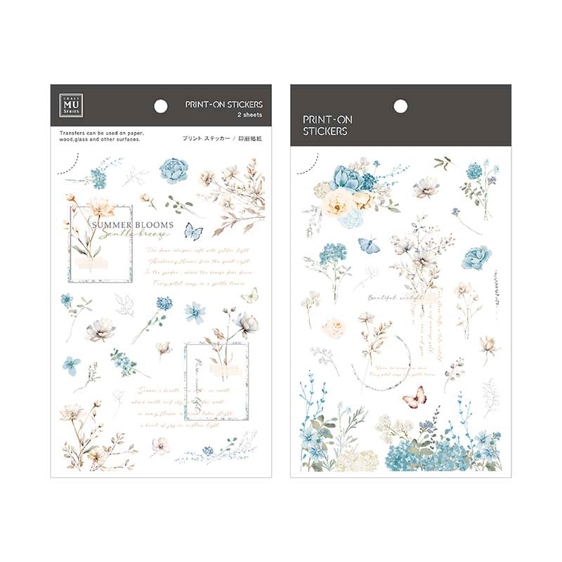 MU LifeStyle | Pegatinas Transferibles 268 Summer Blooms