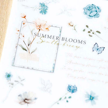 MU LifeStyle | Pegatinas Transferibles 268 Summer Blooms