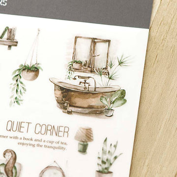 MU LifeStyle | Pegatinas Transferibles 273 Quiet Corner