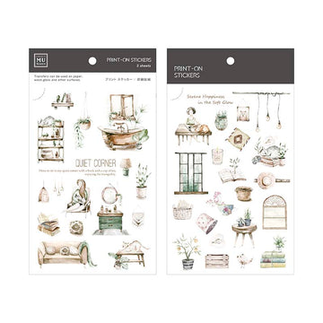 MU LifeStyle | Pegatinas Transferibles 273 Quiet Corner