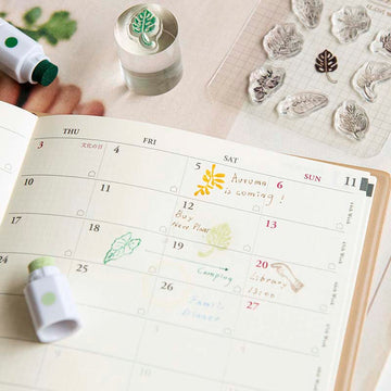 MU LifeStyle | Sellos de Silicona Mini Leaves