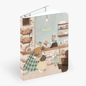 Mossery | Cuaderno Threadbound A5 Bakery (Puntos)
