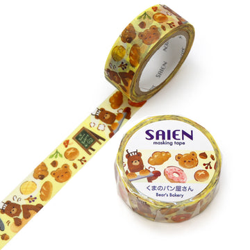 Saien | Bear Bakery Washi Tape