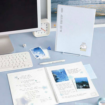 Iconic | Cuaderno Blah Blah Grid B5 Light Green (Cuadros)