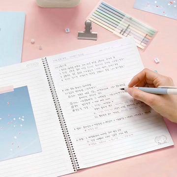 Iconic | Cuaderno Blah Blah Line B5 Black (Rayas)