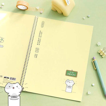 Iconic | Cuaderno Blah Blah Line B5 Cream Yellow (Rayas)