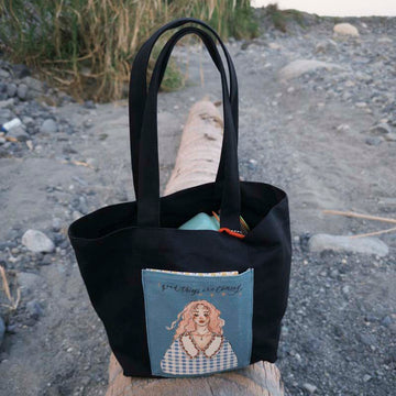 La Dolce Vita | Bolsa Bento Blue Gingham Girl