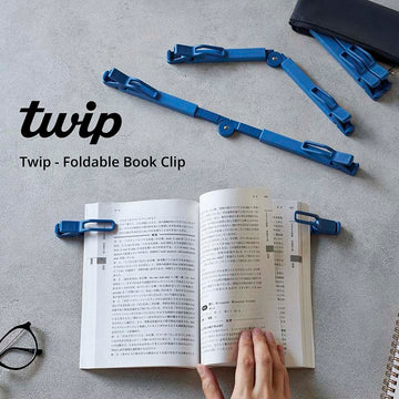 King Jim | Soporte para Libros Clip Twip Black