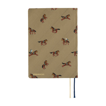 Hobonichi | Agenda Hobonichi HON A6 Bow & Tie: Galloping Horses 2026