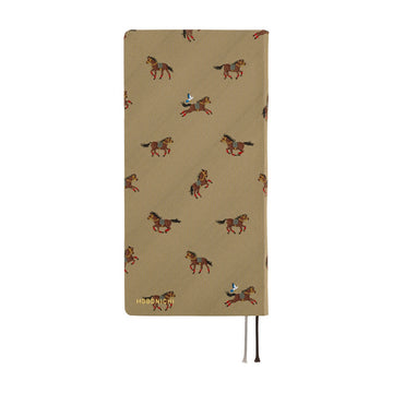 Hobonichi | Agenda Hobonichi Weeks MEGA Bow & Tie: Galloping Horses 2026