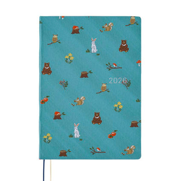 Hobonichi | Agenda Hobonichi HON A5 Bow & Tie: In the Forest  2026