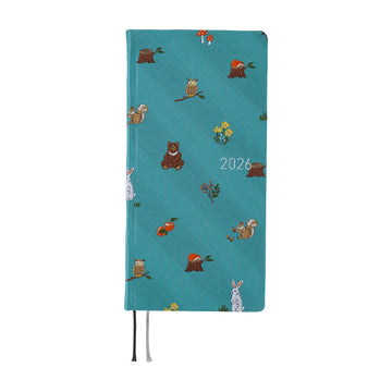 Hobonichi | Agenda Hobonichi Weeks MEGA Bow & Tie: In the Forest 2026