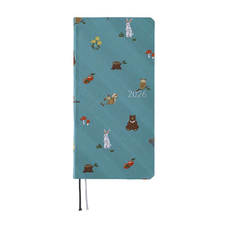 Hobonichi | Agenda Hobonichi Weeks Bow & Tie: In the Forest 2026