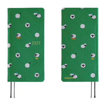 Hobonichi | Agenda Hobonichi Weeks Bow & Tie: Sheep Sheep Sheep 2027