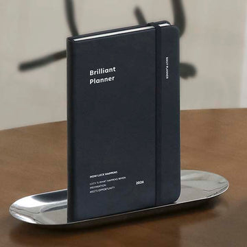 Iconic | Agenda Brilliant 2026 B6 Dark Navy (Diaria)