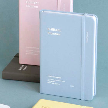 Iconic | Agenda Brilliant 2026 B6 Soft Blue (Diaria)