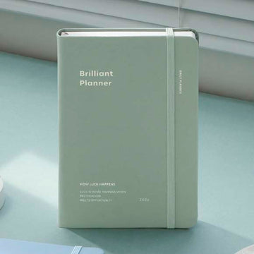 Iconic | Agenda Brilliant 2026 B6 Vintage Mint (Diaria)