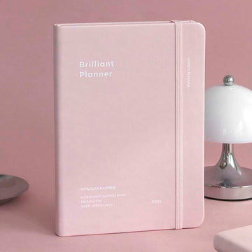 Iconic | Agenda Brilliant 2026 Fairy Pink (Semanal)
