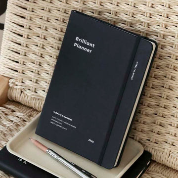 Iconic | Agenda Brilliant 2026 Dark Navy (Semanal)