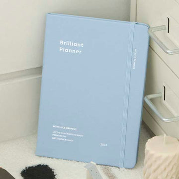 Iconic | Agenda Brilliant 2026 Soft Blue (Semanal)