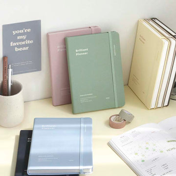 Iconic | Agenda Brilliant 2026 Fairy Pink (Semanal)