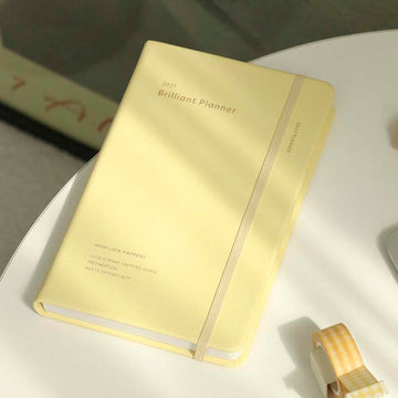 Iconic | Agenda Brilliant 2027 B6 Custard (Diaria)