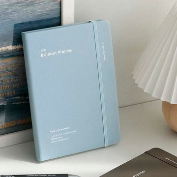 Iconic | Agenda Brilliant 2027 Soft Blue (Semanal)