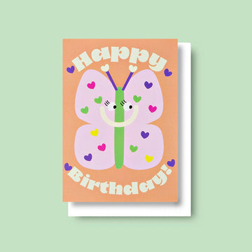 Good Thanks Paper | Tarjeta de Felicitación Butterfly Birthday