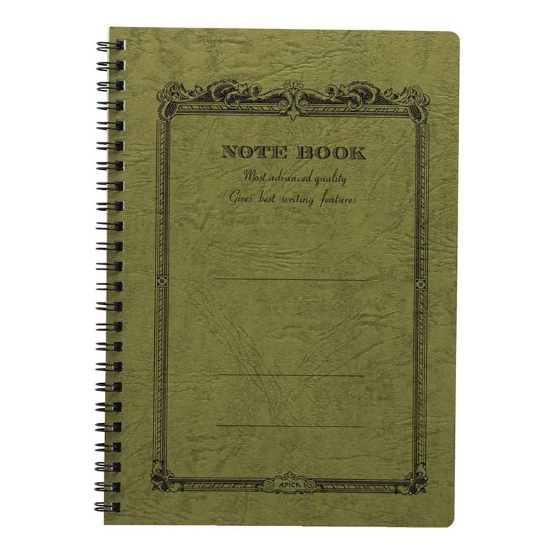 Apica | Cuaderno CD Twin Ring A5 Olive (Kanran)