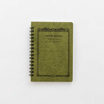 Apica | Cuaderno CD Twin Ring A6 Olive (Kanran)