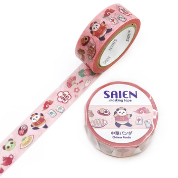 Saien | Chinese Panda Washi Tape