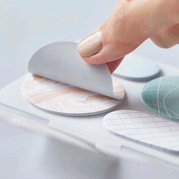 King Jim | Notas Adhesivas HITOTOKI Coffret Peacock Green