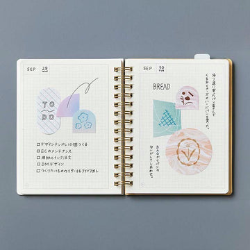 King Jim | Notas Adhesivas HITOTOKI Coffret Lagoon Blue