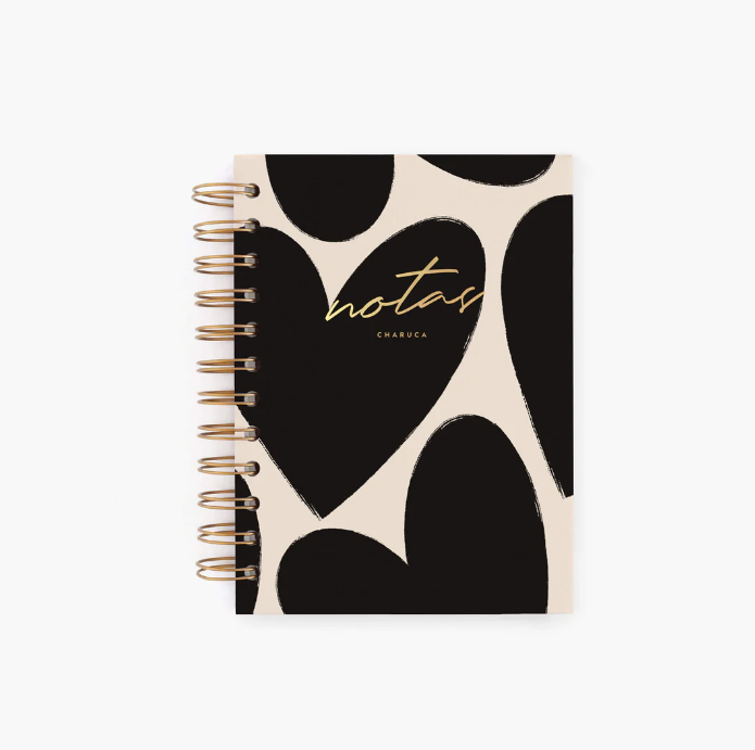 Charuca | Cuaderno Mini Love In Black (Puntos)