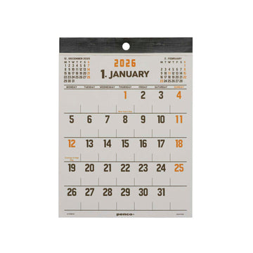 Penco | Calendario De Pared Of The Old School A5 2026