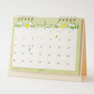 Midori | Calendario de Sobremesa 2026 M Bird
