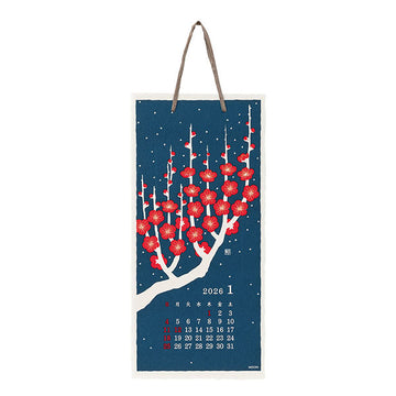 Midori | Calendario de Pared Echizen S Flower 2026