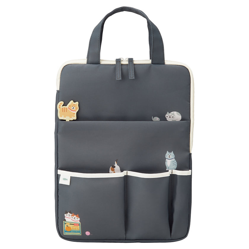 Lihit Lab | Bolso de Ordenador Portatil Cat's Daily Routine Black