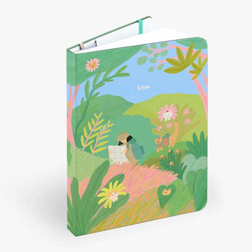 Mossery | Cuaderno Threadbound A5 Cat Paradise (Puntos)