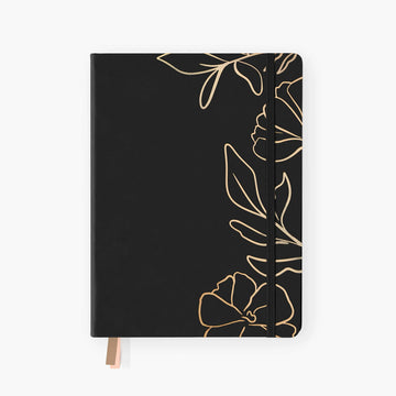 Charuca | Cuaderno CharucaBullet L Black Gold