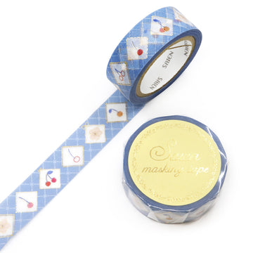 Saien | Foil Cherry Washi Tape