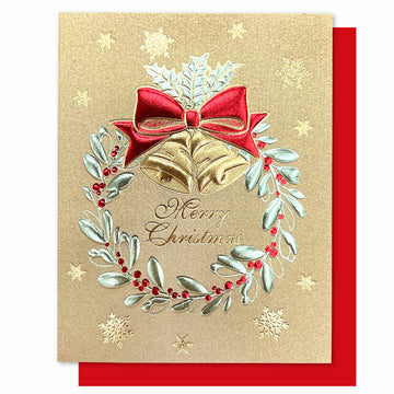 Active | Mini Christmas Wreath Greeting Card