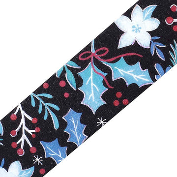 BGM | Foil Christmas Limited Washi Tape Holly and Flowers
