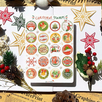 LETTOOn | Pegatinas Christmas Stamps