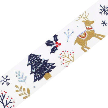 BGM | Foil Christmas Limited Washi Tape Christmas Forest