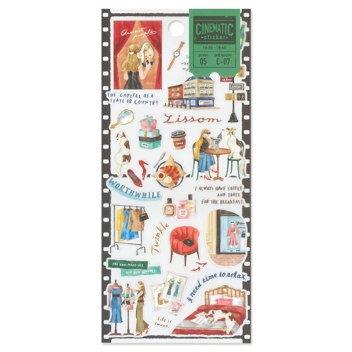 Mind Wave | Pegatinas Cinematic Fashion